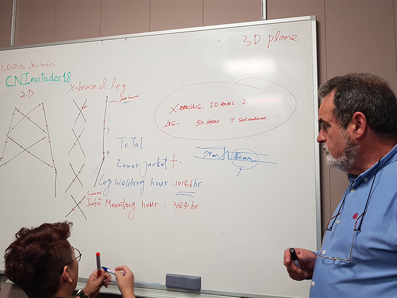 An introduction to production of the Jacket primary steel (course training)