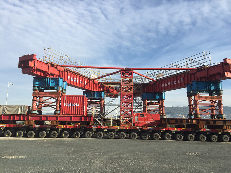 Carrier for foundation inside the plant of NAVANTIA