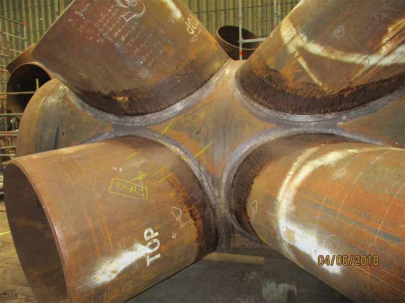 Secondary Boat landing product of steel
