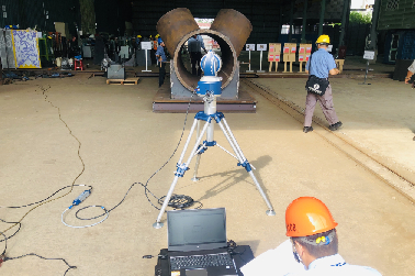 水下基礎構件治具台座