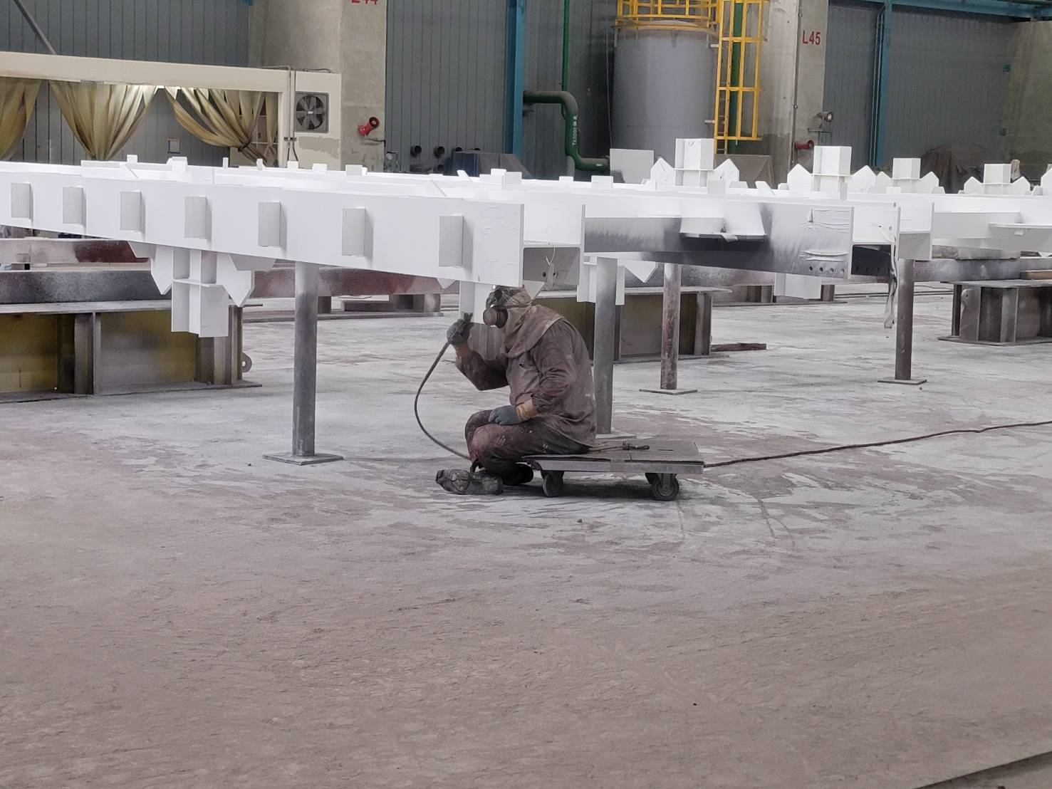 焚化爐鋼結構防火塗裝